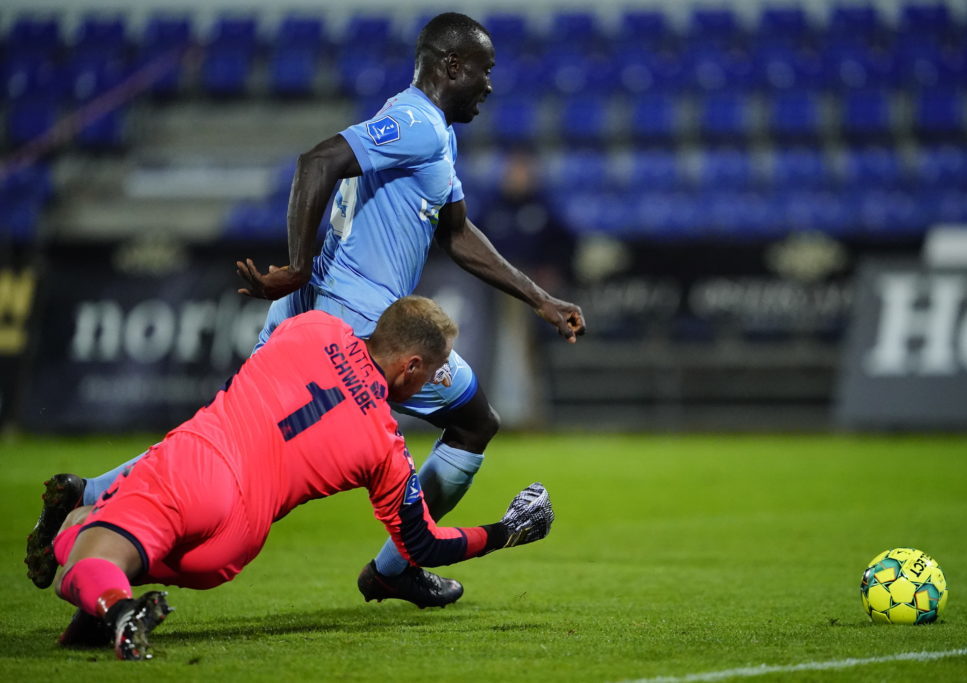 Alhaji Kamara nets in Randers Superligaen defeat