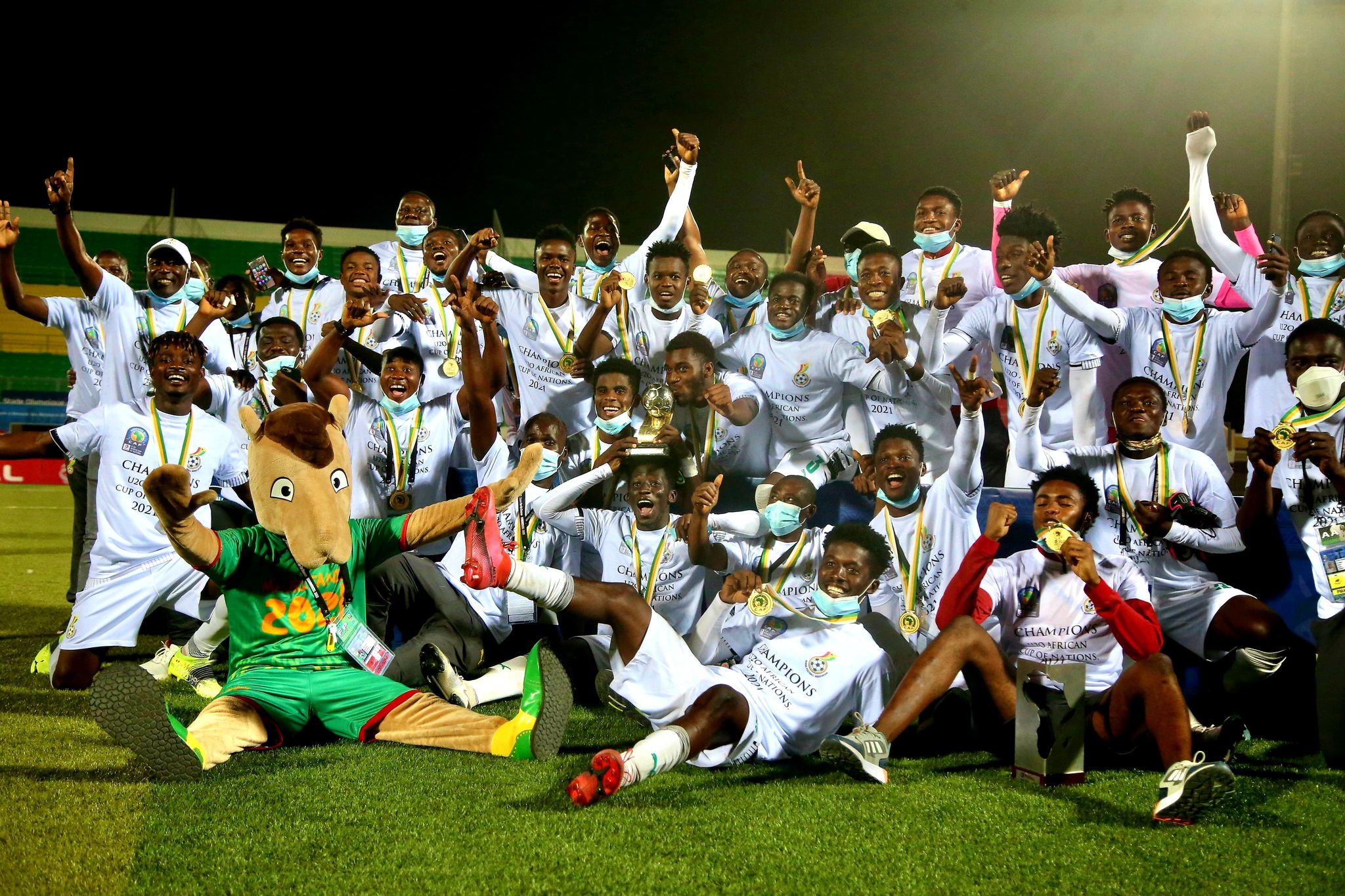 Ghana down Uganda to clinch fourth Total AFCON U20 title