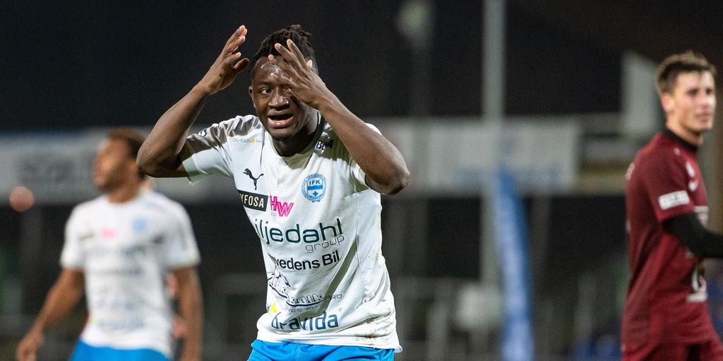 IFK Värnamo striker Michael Kargbo on Gais radar