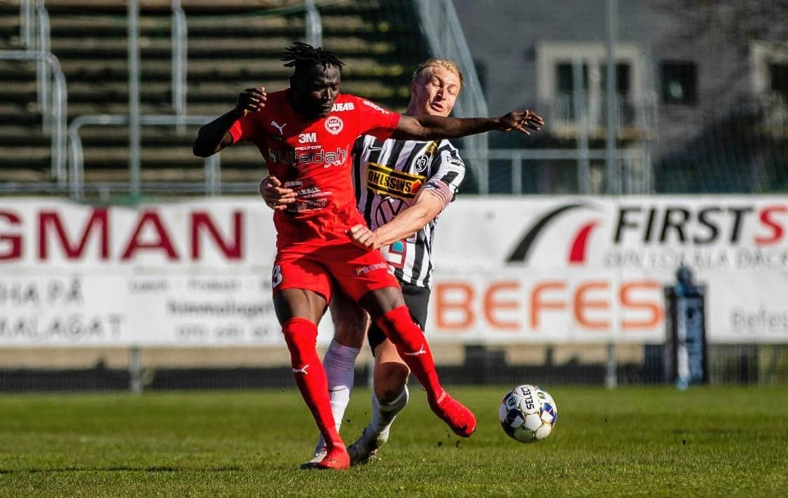 Alhassan Kamara makes debut in IFK Värnamo’s defeat