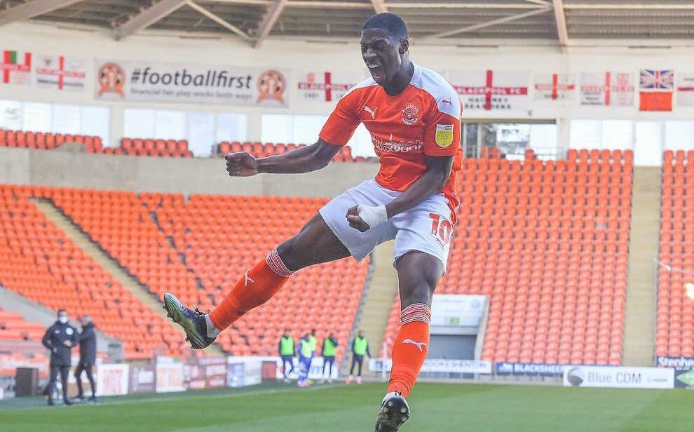 Sullay Kaikai nets as Blackpool cement playoff place