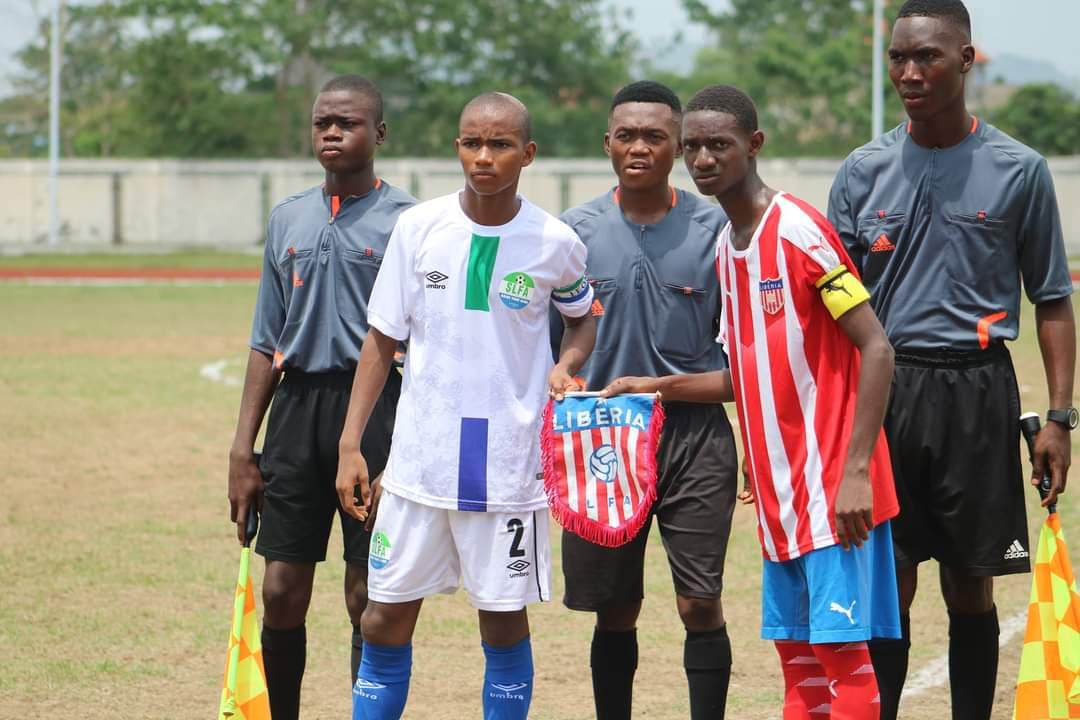 Sierra Leone U15s draw 1-1 with Liberia in MRU tourney