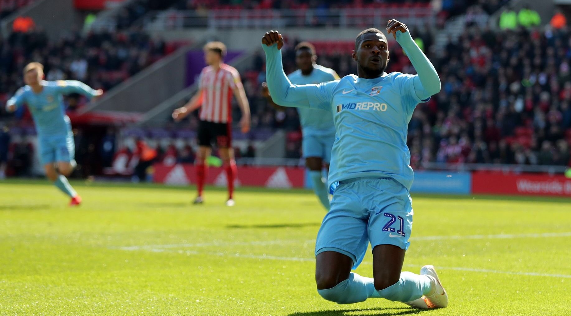 Striker Amadou Bakayoko confirms Coventry City’s exit