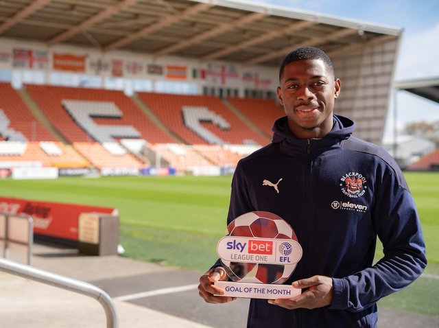Sullay Kaikai delighted with April Goal of the Month award