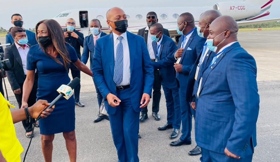 CAF President ends successful visit to Liberia and Sierra Leone