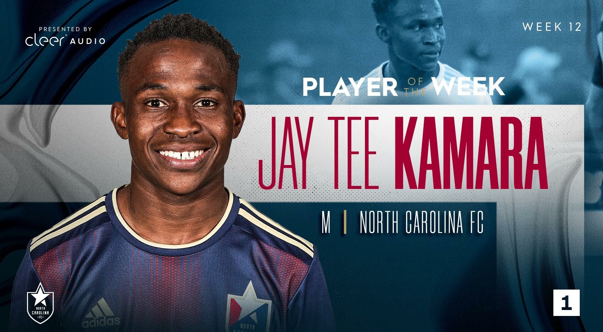 Jay Tee Kamara named USL League One Player of the Week