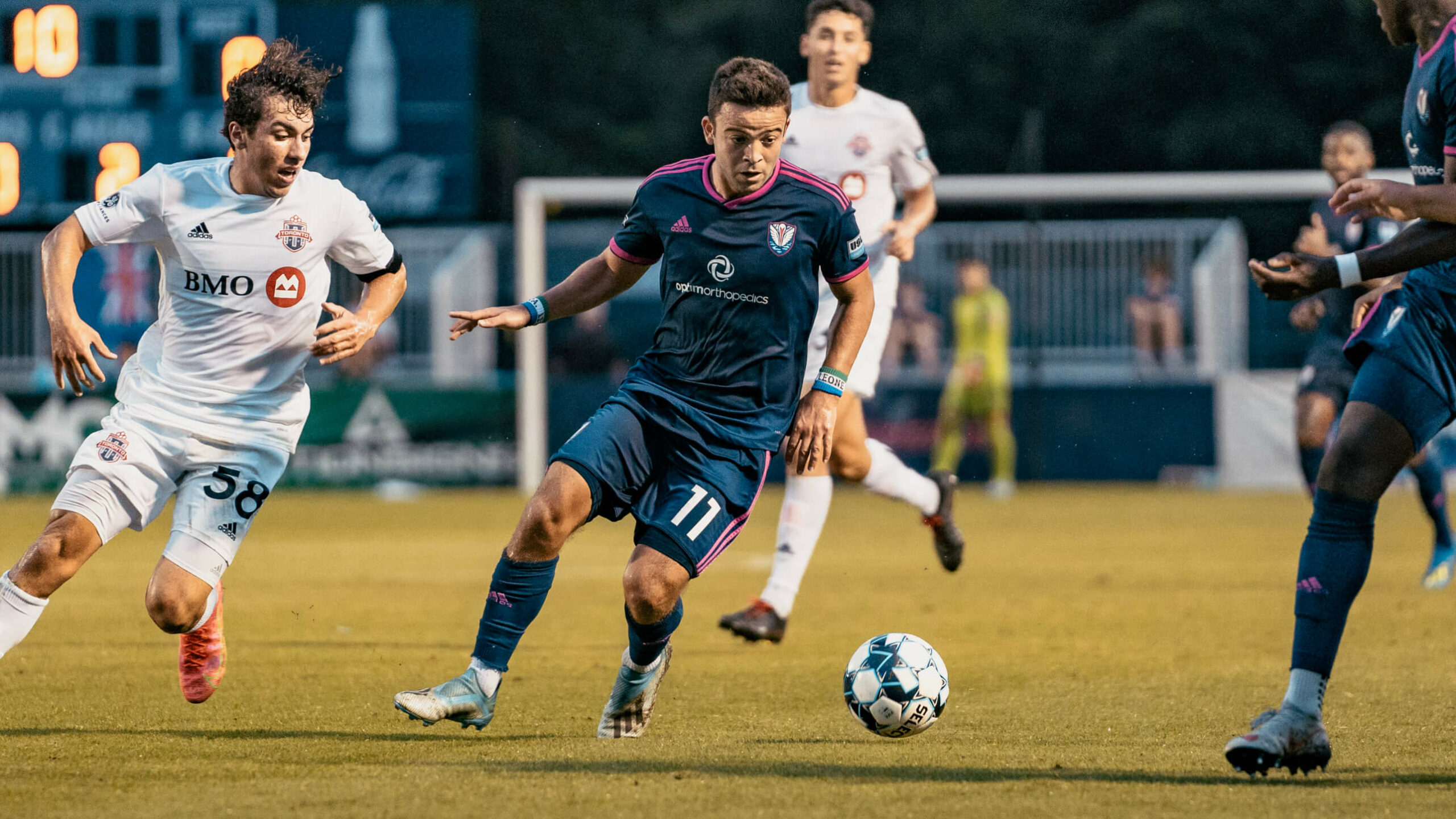 First pro goal on full debut start for Rodney Michael