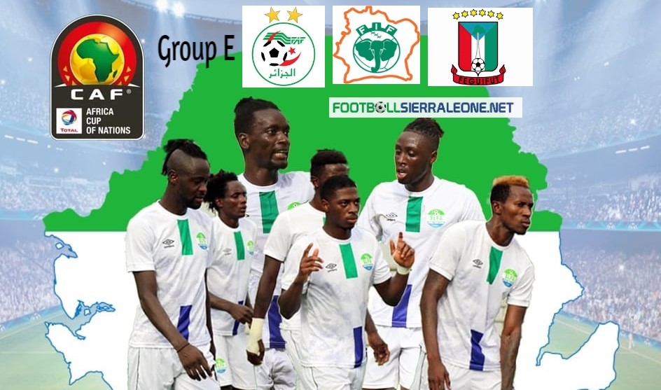 Sierra  Leone to open Afcon against defending Champions Algeria