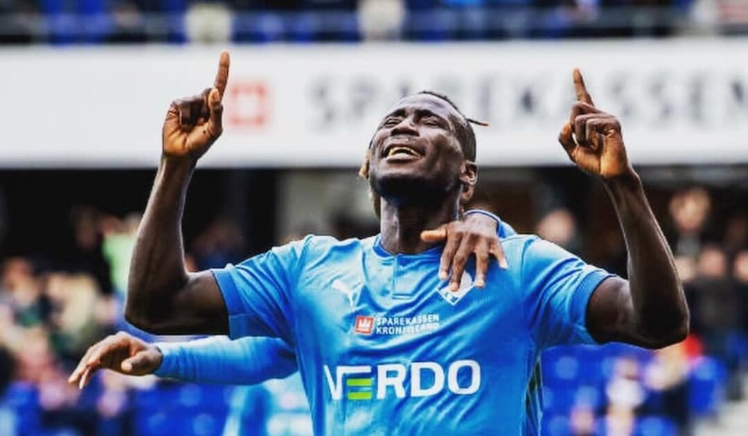 Alhaji Kamara dedicates goal to his late elder brother