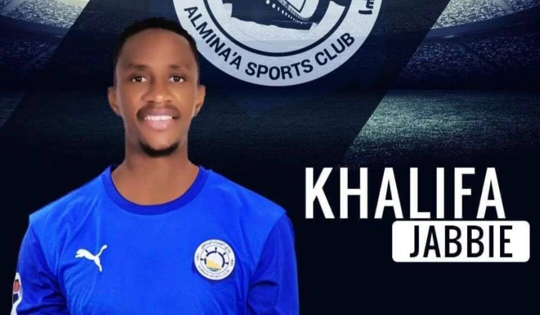 Al-Mina’a sign Sierra Leone midfielder Khalifa Jabbie
