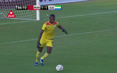 East End Tigers Keeper Sesay pleased to make Sierra Leone debut