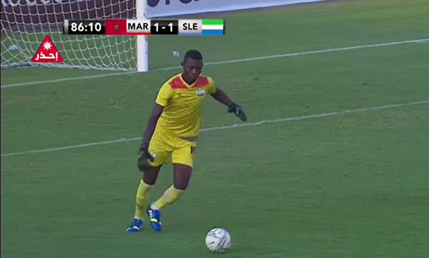 East End Tigers Keeper Sesay pleased to make Sierra Leone debut