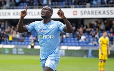 Alhaji Kamara scores brace in Randers big win over Vejle BK