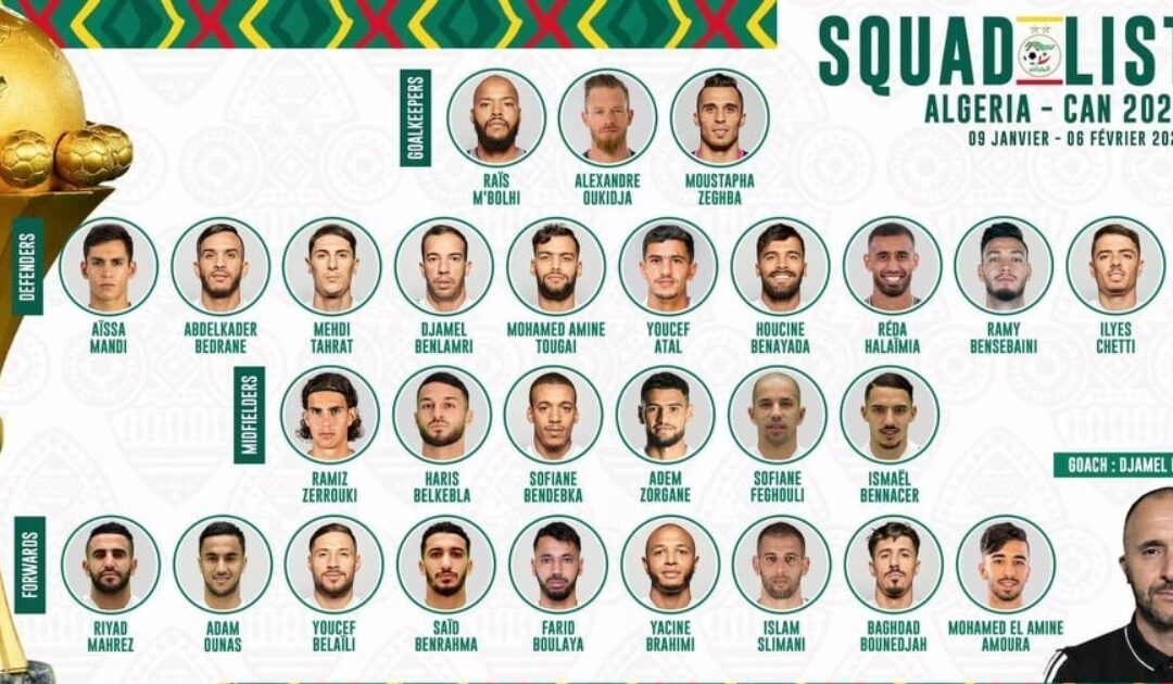 Holders Algeria rally troops to defend Afcon title