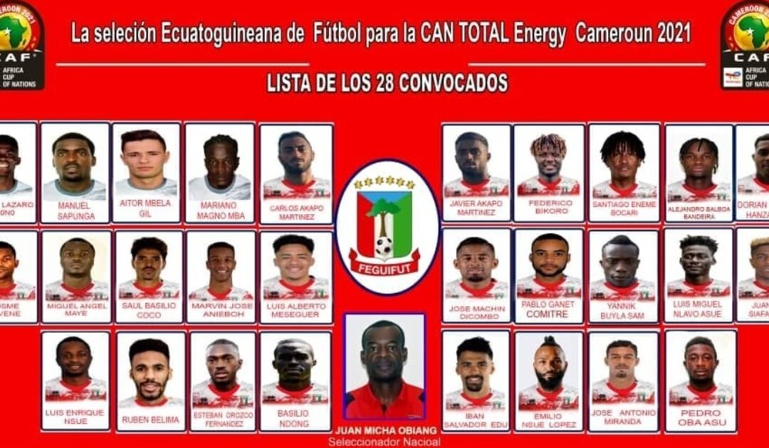 Juan Micha Obiang names his Equatorial Guinea final squad