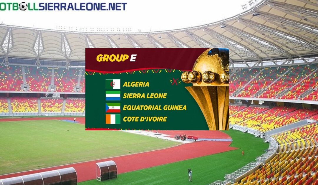 AFCON: Sierra Leone to arrive in Cameroon on January 6