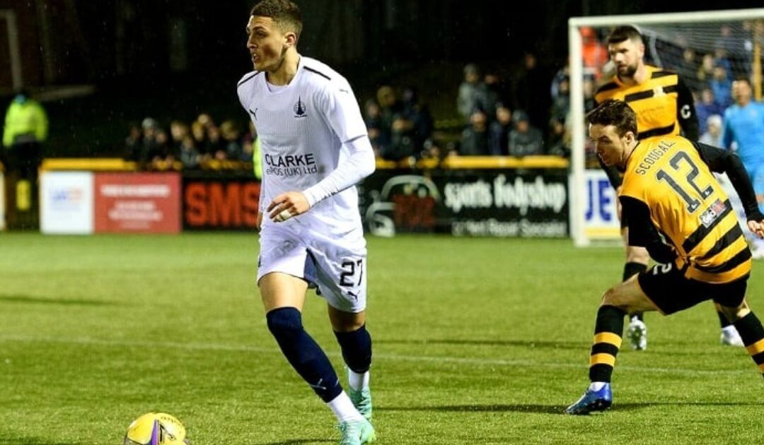 Falkirk attacker Jaze Kabia happy with present form