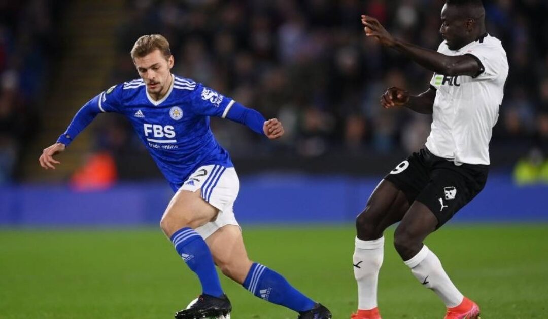Leicester hit four past Kamara’s Randers in Uefa first leg