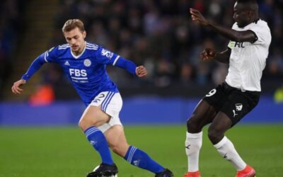 Leicester hit four past Kamara’s Randers in Uefa first leg