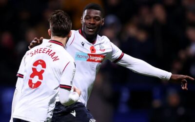 Amadou Bakayoko extends Bolton tally to nine