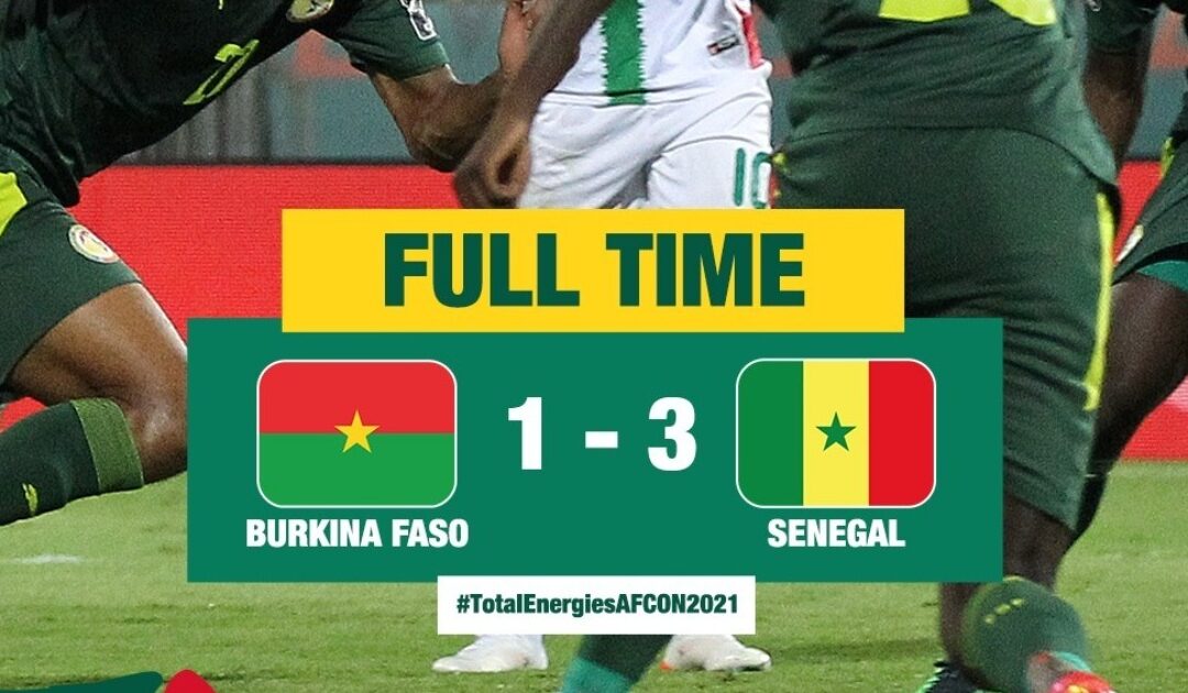 Senegal through to Afcon final after win over Burkina Faso