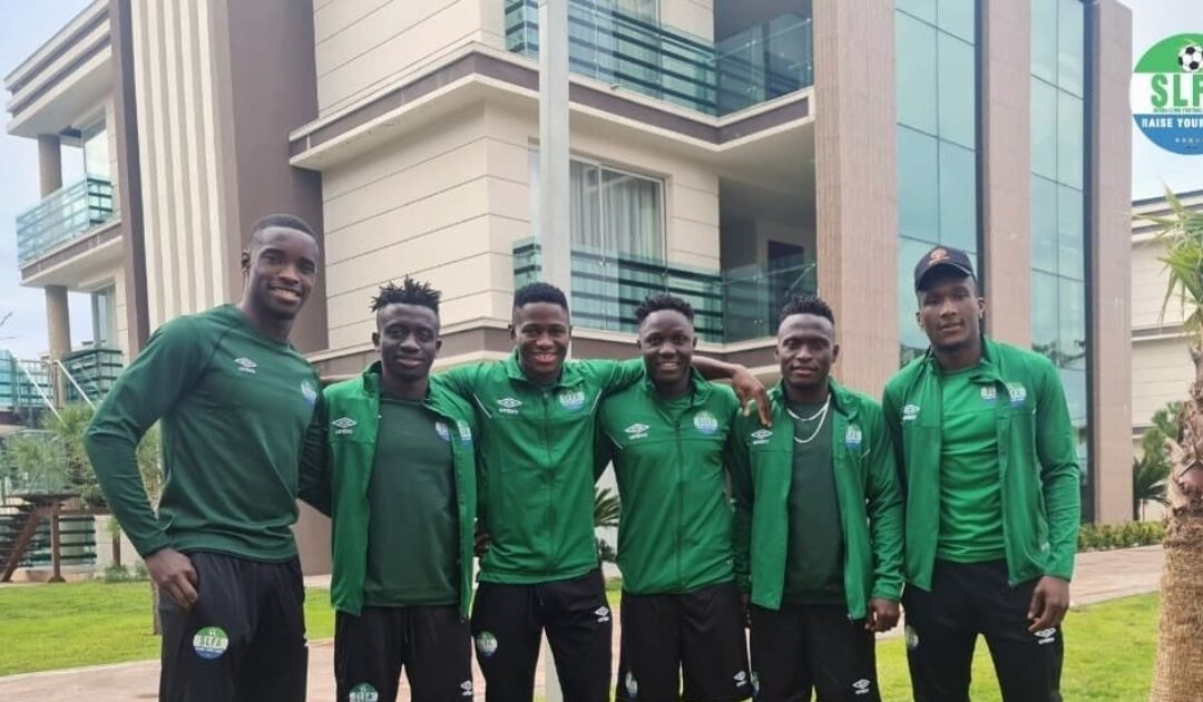 Alusine, Winston, Samadia & Kargbo set for first training