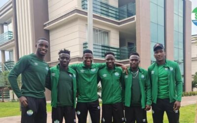 Alusine, Winston, Samadia & Kargbo set for first training