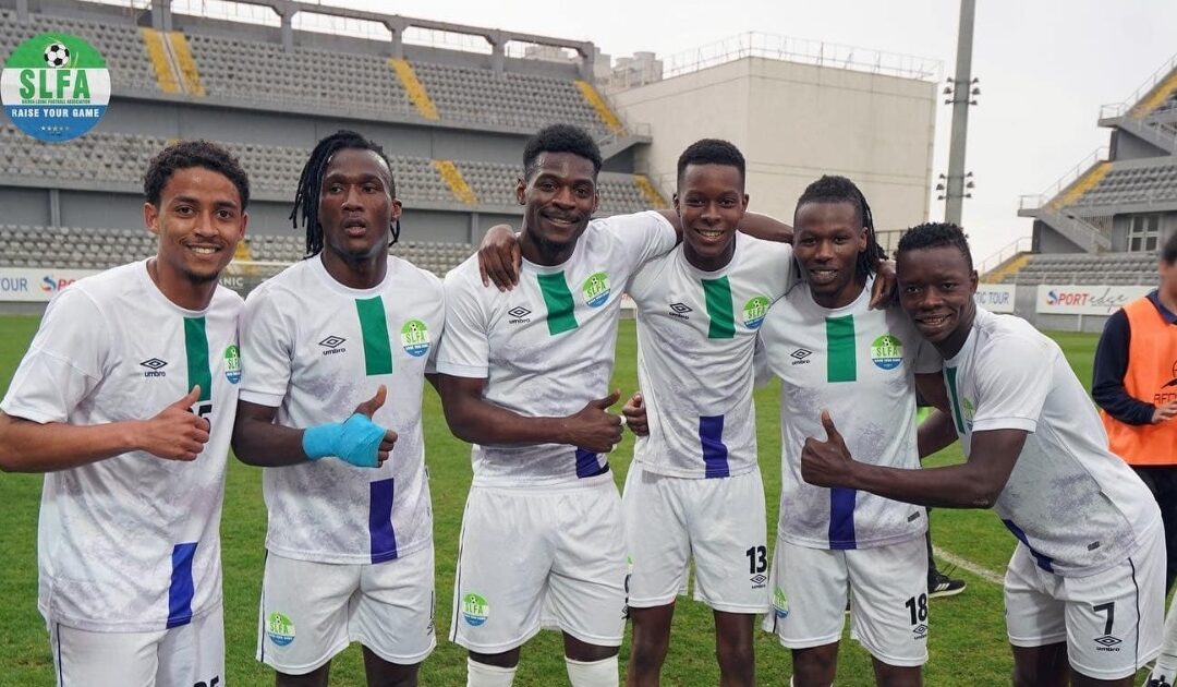 Sierra Leone slump one spot in latest Fifa ranking