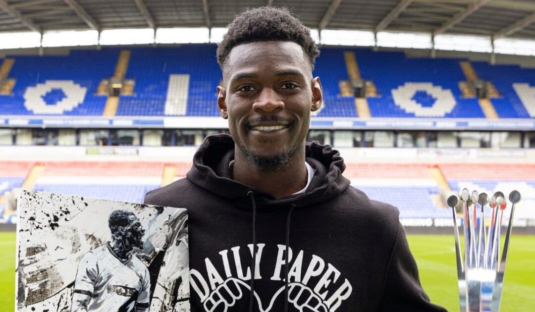Amadou Bakayoko speaks after being named Player of the Month