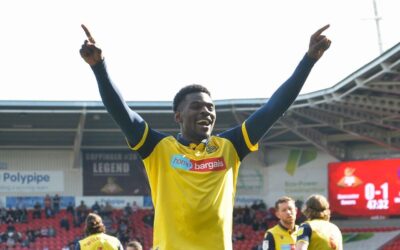 Striker Amadou Bakayoko takes season’s tally to 12