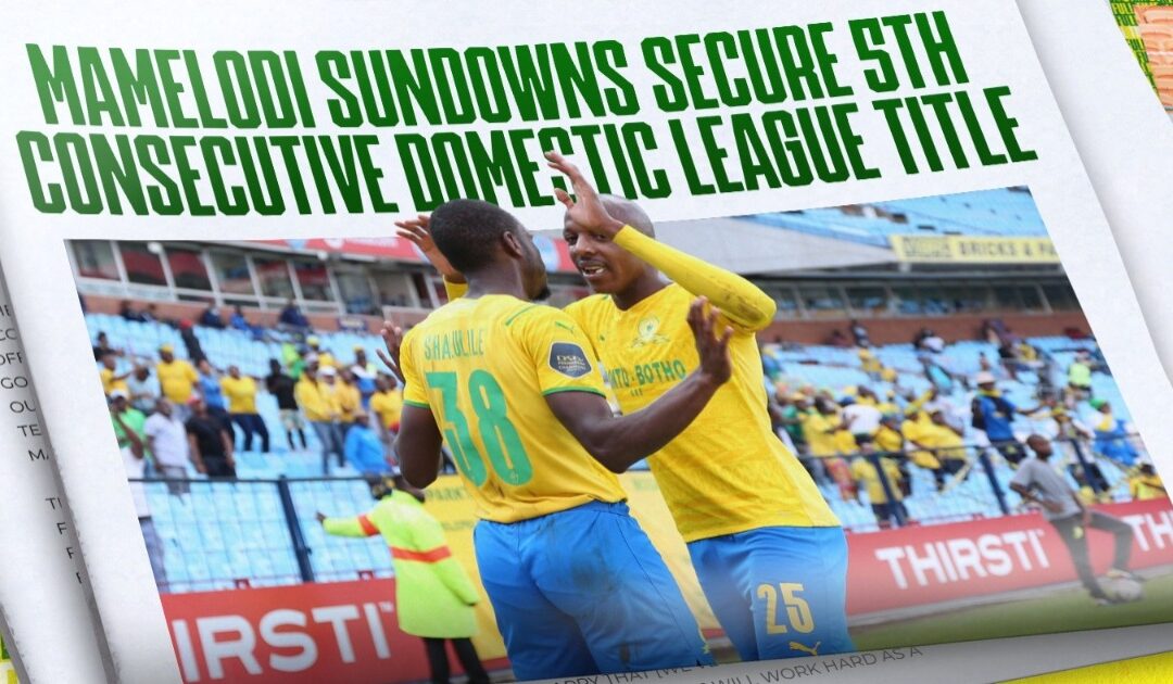 Sundowns crowned champions after goalless draw Cape Town 