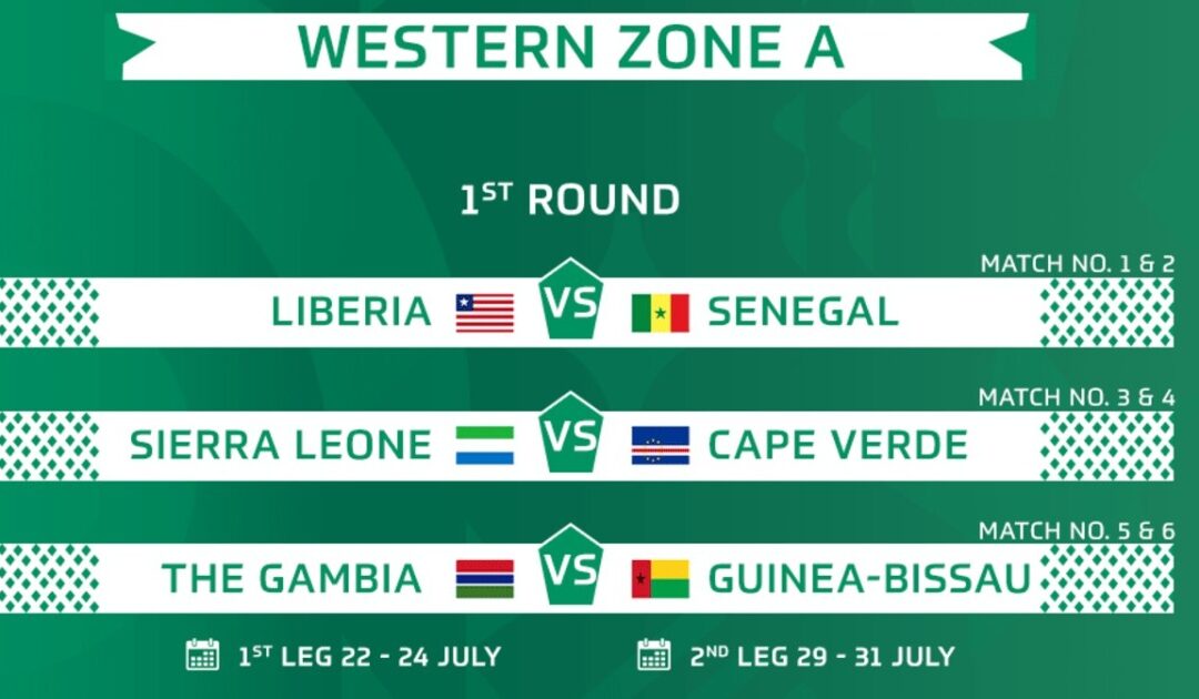Sierra Leone to face Cape Verde in Chan qualifiers
