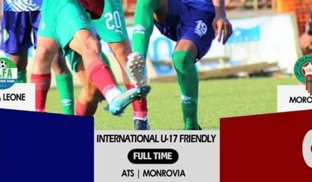 U17 Sierra Leone defeat Morocco in Liberia