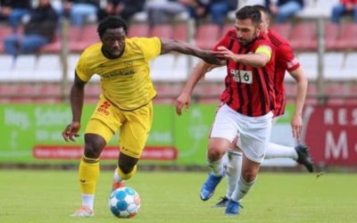 Midfielder Ibrahim Sillah renews Kickers Emden’s contract