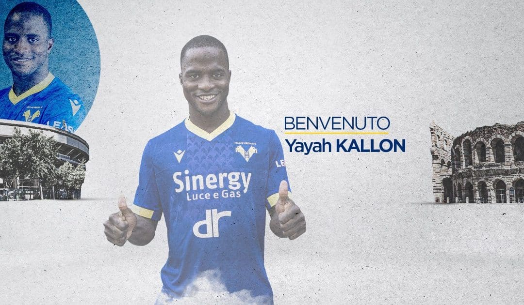 Yayah Kallon signs for Hellas Verona on loan from Genoa