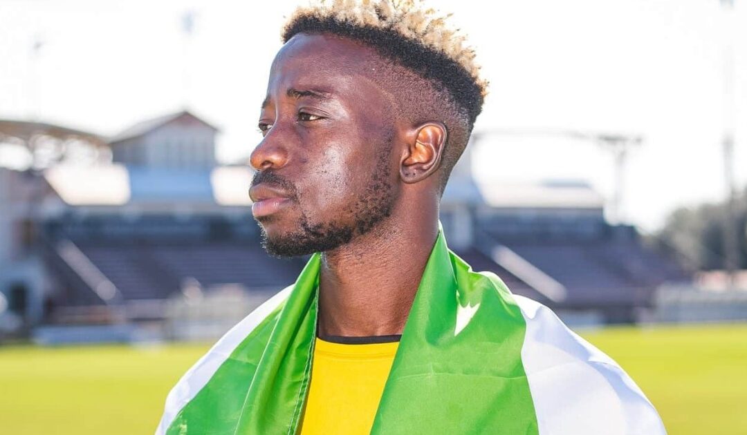 Striker Augustine Williams is delighted to be back