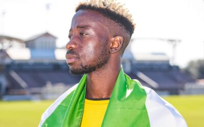 Striker Augustine Williams is delighted to be back