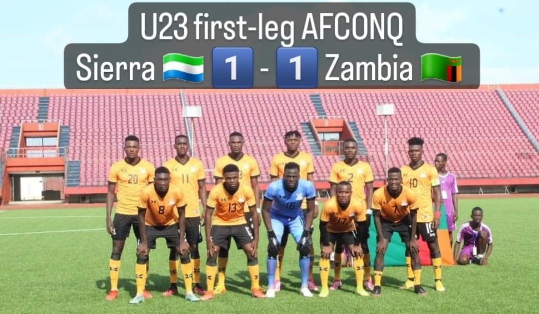 Zambia secure vital U23 qualifying first leg draw