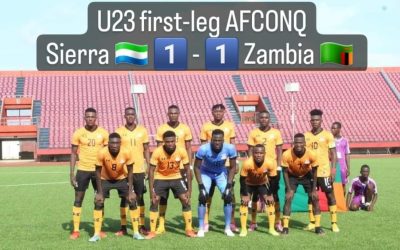 Zambia secure vital U23 qualifying first leg draw