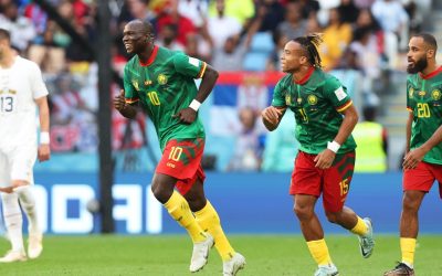 Cameroon share World Cup spoils with Serbia