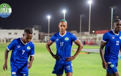 Leone Stars newbies & first training session