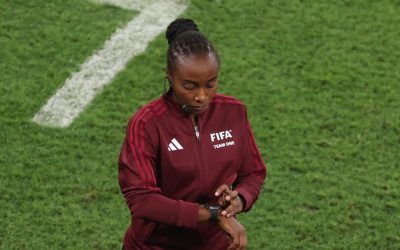 Referee Salima Mukansanga makes history in Qatar