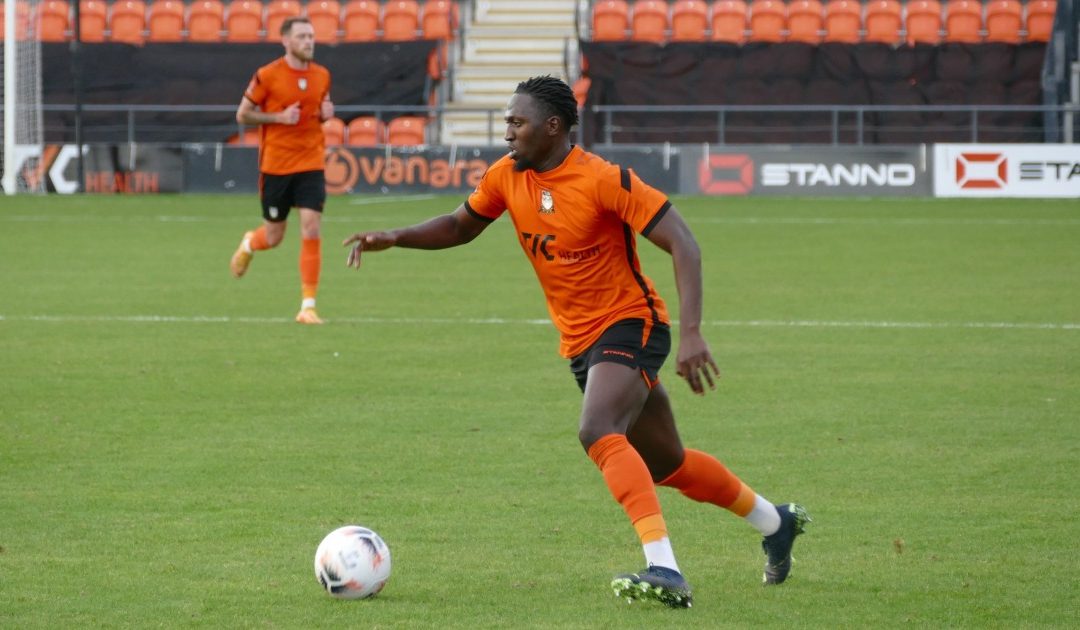 Attacker Idris Kanu enjoying life at Barnet FC 