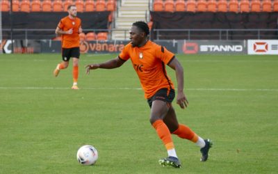 Attacker Idris Kanu enjoying life at Barnet FC