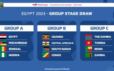 Confirmed: Egypt U-20 AFCON 2023 Groups Revealed