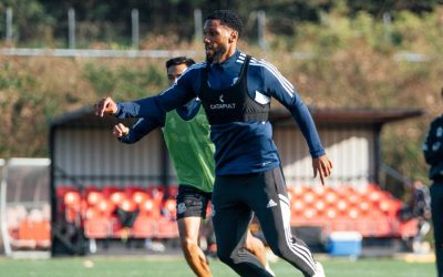 Defender Sesay trains with new teammates