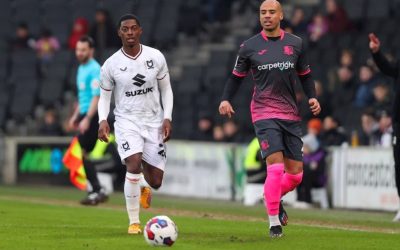 Sullay Kaikai makes Dons debut in defeat to Exeter City