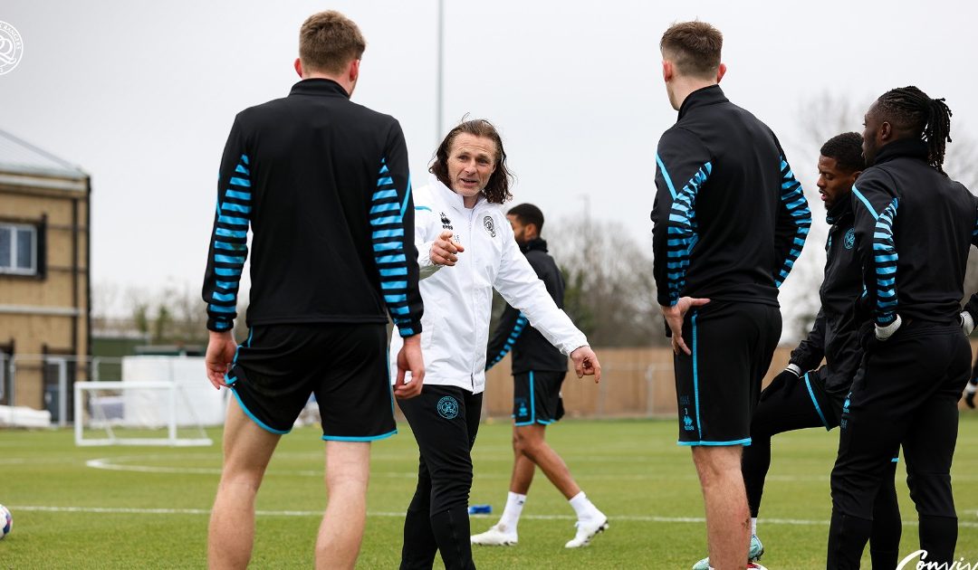 Osman Kakay’s first session under new QPR’s head coach