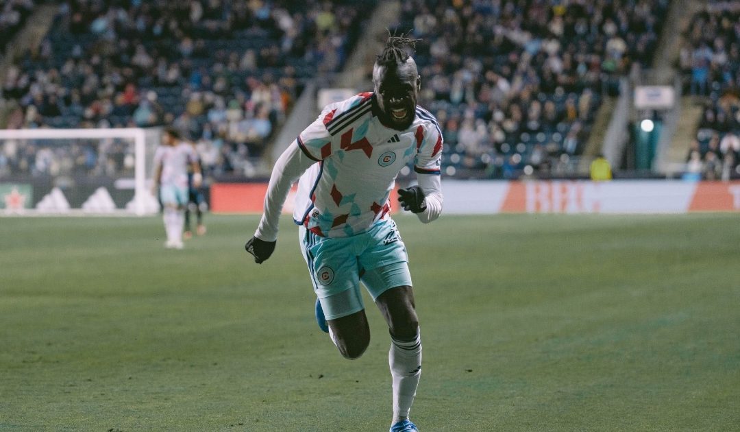 Striker Kamara sent off in Chicago’s defeat