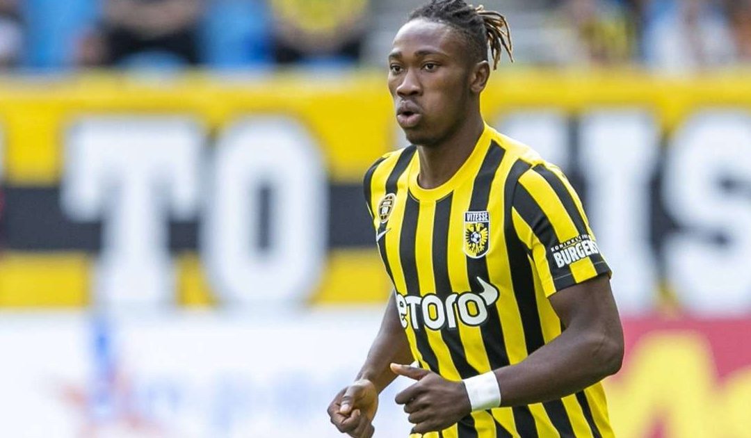 Attacker Sankoh happy with goal in win over Go Ahead Eagles